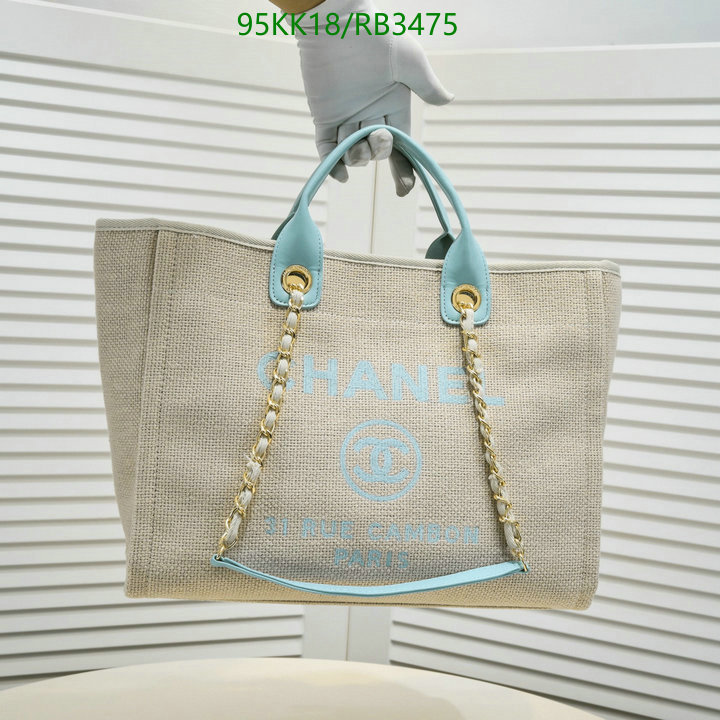 Chanel Bag-(4A)-Deauville Tote- Code: RB3475 $: 95USD