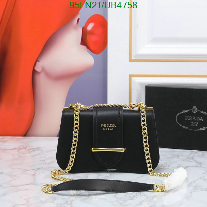 Prada Bag-(4A)-Diagonal- Code: UB4758 $: 95USD