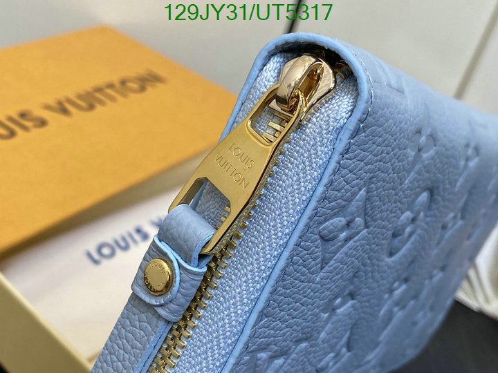 LV Bag-(Mirror)-Wallet- Code: UT5317 $: 129USD