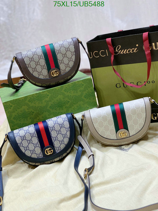 Gucci Bag-(4A)-Diagonal- Code: UB5488 $: 75USD