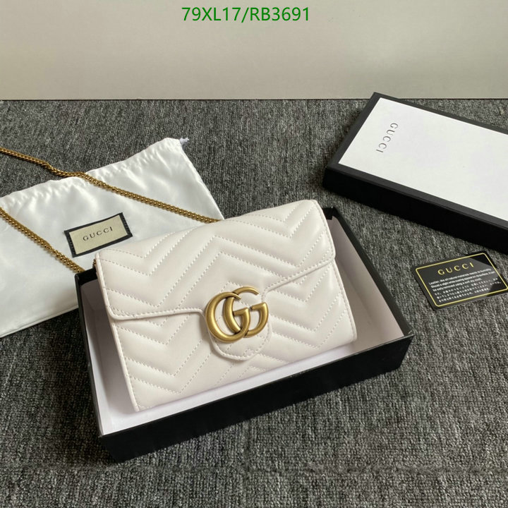 Gucci Bag-(4A)-Marmont Code: RB3691 $: 79USD