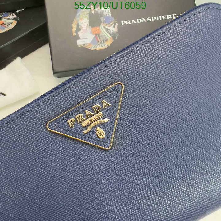 Prada Bag-(4A)-Wallet- Code: UT6059 $: 55USD