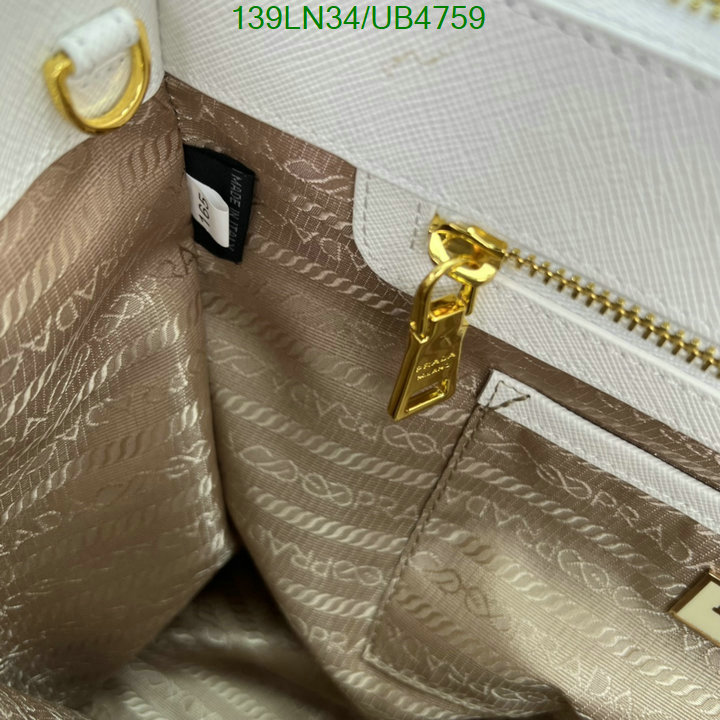 Prada Bag-(4A)-Handbag- Code: UB4759 $: 139USD