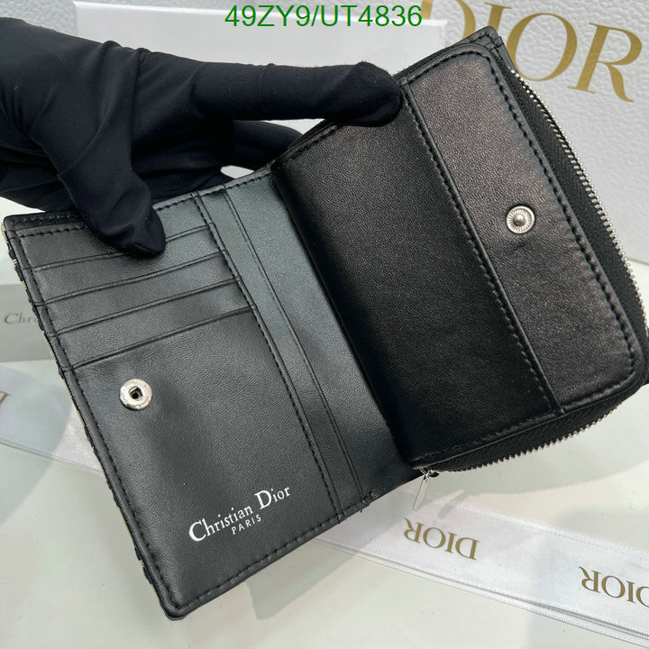 Dior Bag-(4A)-Wallet- Code: UT4836 $: 49USD