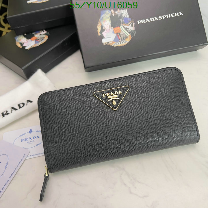 Prada Bag-(4A)-Wallet- Code: UT6059 $: 55USD