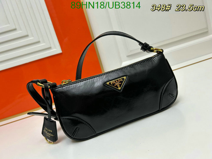 Prada Bag-(4A)-Handbag- Code: UB3814 $: 89USD