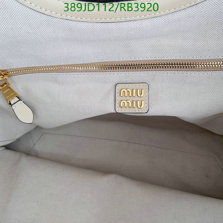 Miu Miu Bag-(Mirror)-Handbag- Code: RB3920 $: 389USD