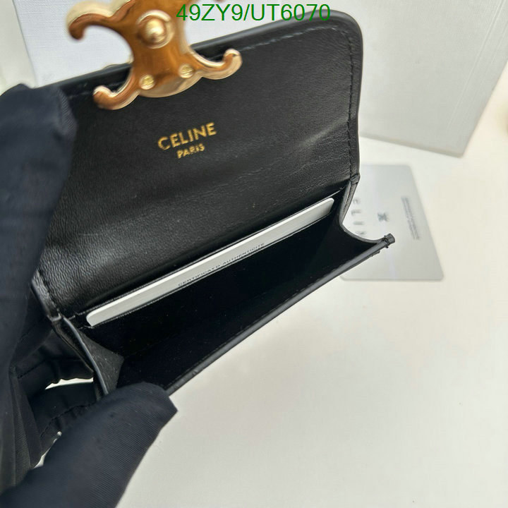 Celine Bag-(4A)-Wallet- Code: UT6070 $: 49USD