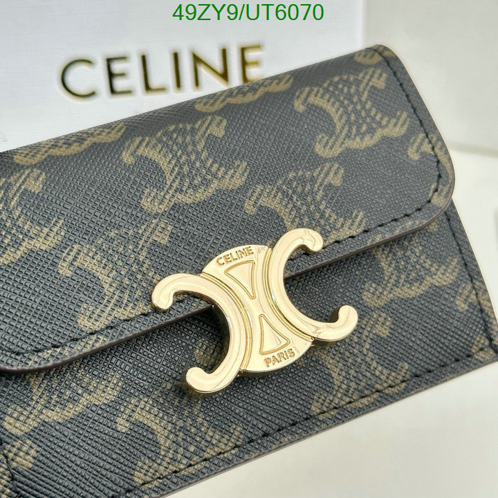 Celine Bag-(4A)-Wallet- Code: UT6070 $: 49USD