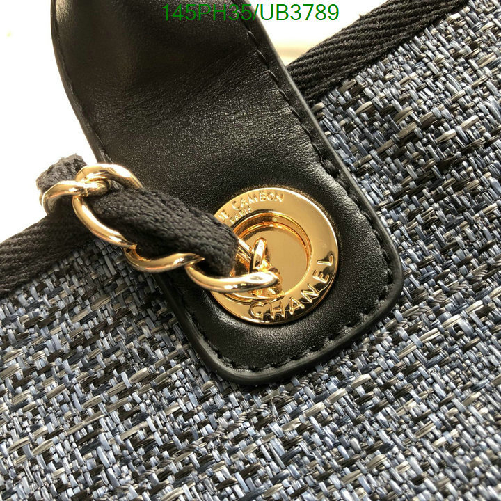 Chanel Bag-(Mirror)-Deauville Tote- Code: UB3789 $: 145USD