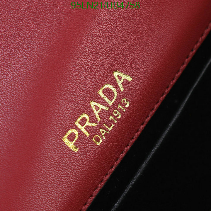 Prada Bag-(4A)-Diagonal- Code: UB4758 $: 95USD