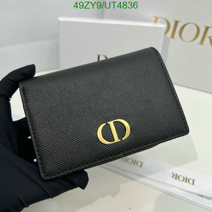 Dior Bag-(4A)-Wallet- Code: UT4836 $: 49USD