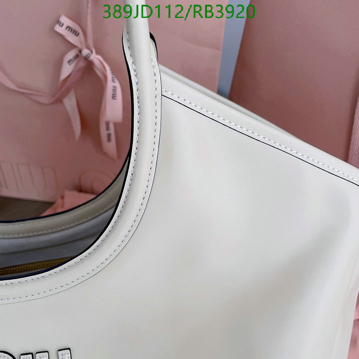 Miu Miu Bag-(Mirror)-Handbag- Code: RB3920 $: 389USD