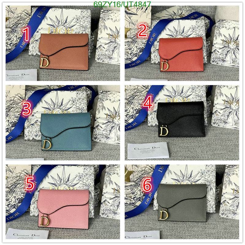 Dior Bag-(4A)-Wallet- Code: UT4847 $: 69USD