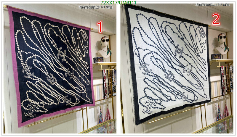 Scarf-Chanel Code: UM6111 $: 72USD