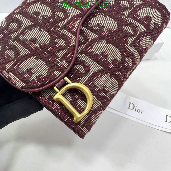 Dior Bag-(4A)-Wallet- Code: UT4834 $: 49USD