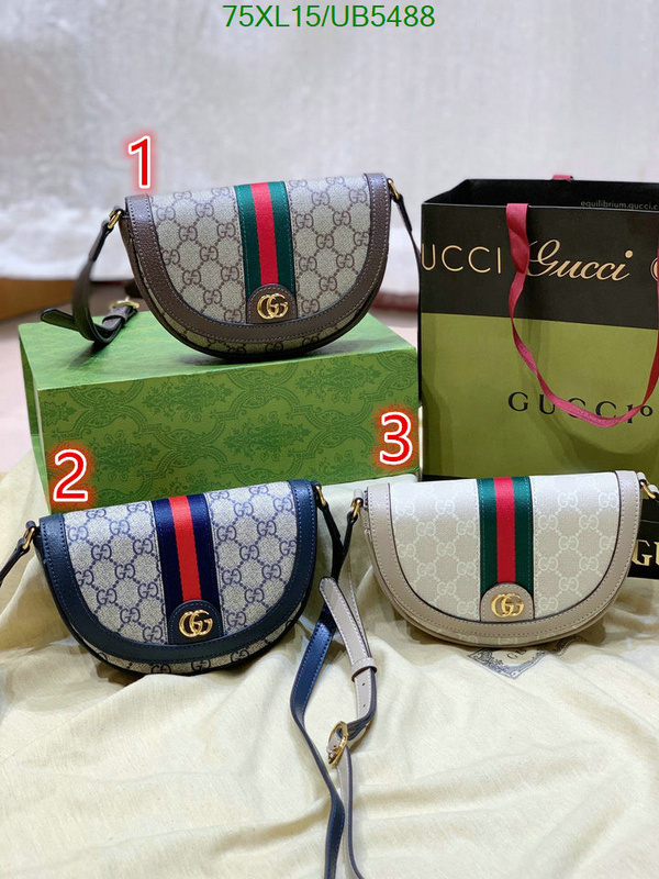 Gucci Bag-(4A)-Diagonal- Code: UB5488 $: 75USD