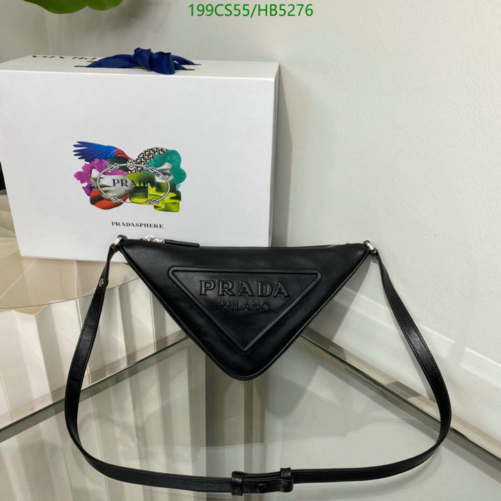 Prada Bag-(Mirror)-Triangle- Code: ZB5276 $: 199USD