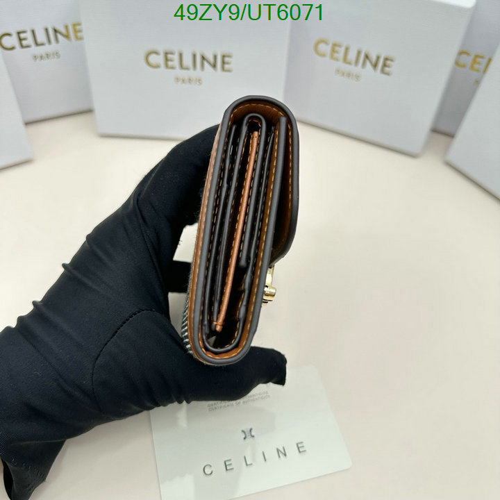 Celine Bag-(4A)-Wallet- Code: UT6071 $: 49USD