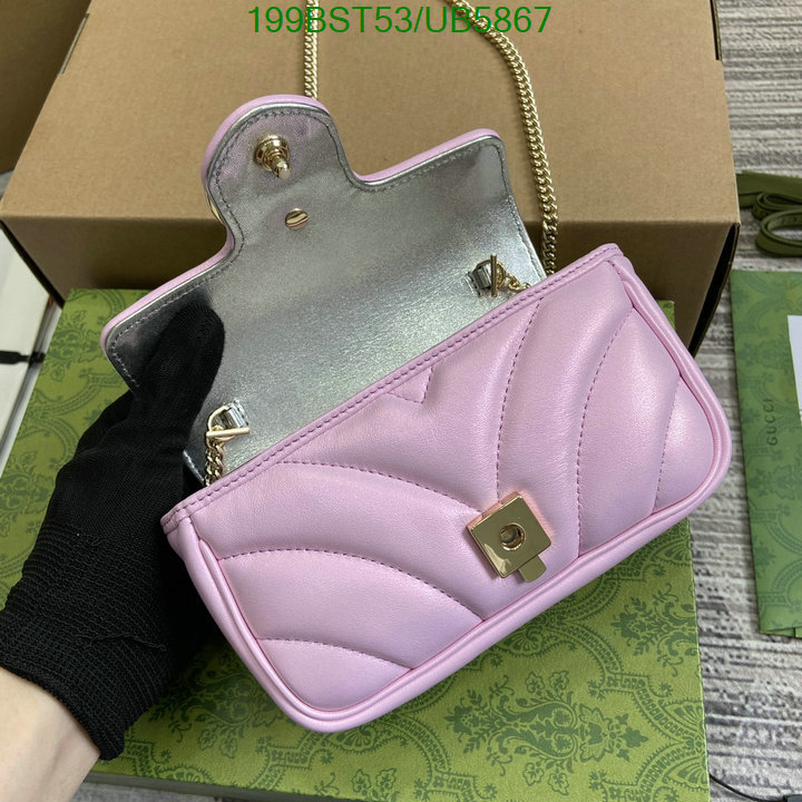 Gucci Bag-(Mirror)-Marmont Code: UB5867 $: 199USD