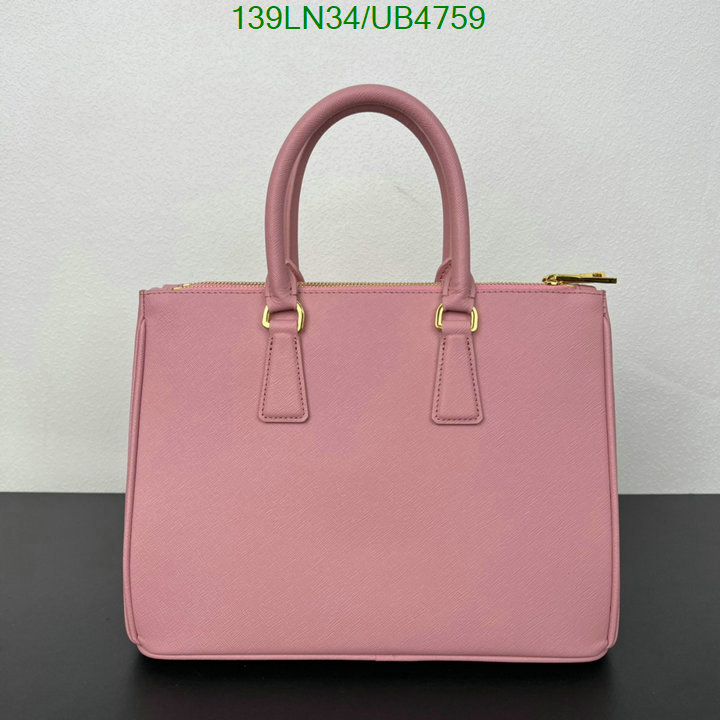 Prada Bag-(4A)-Handbag- Code: UB4759 $: 139USD