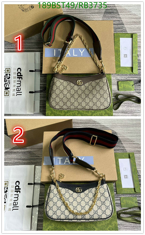 Gucci Bag-(Mirror)-Diagonal- Code: RB3735 $: 189USD