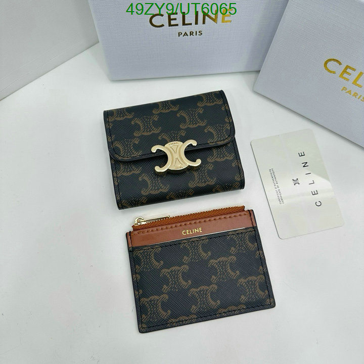 Celine Bag-(4A)-Wallet- Code: UT6065 $: 49USD