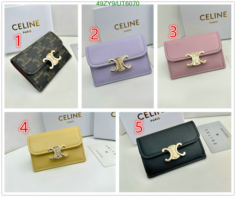 Celine Bag-(4A)-Wallet- Code: UT6070 $: 49USD