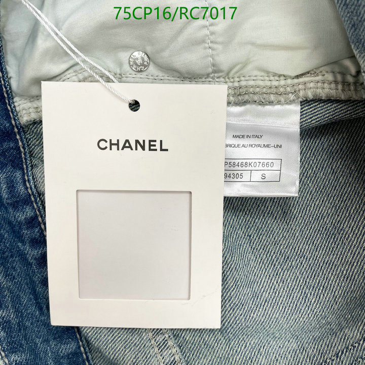 Clothing-Chanel Code: RC7017 $: 75USD