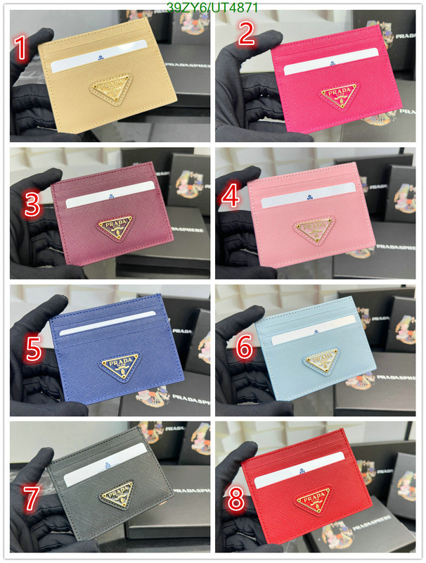 Prada Bag-(4A)-Wallet- Code: UT4871 $: 39USD