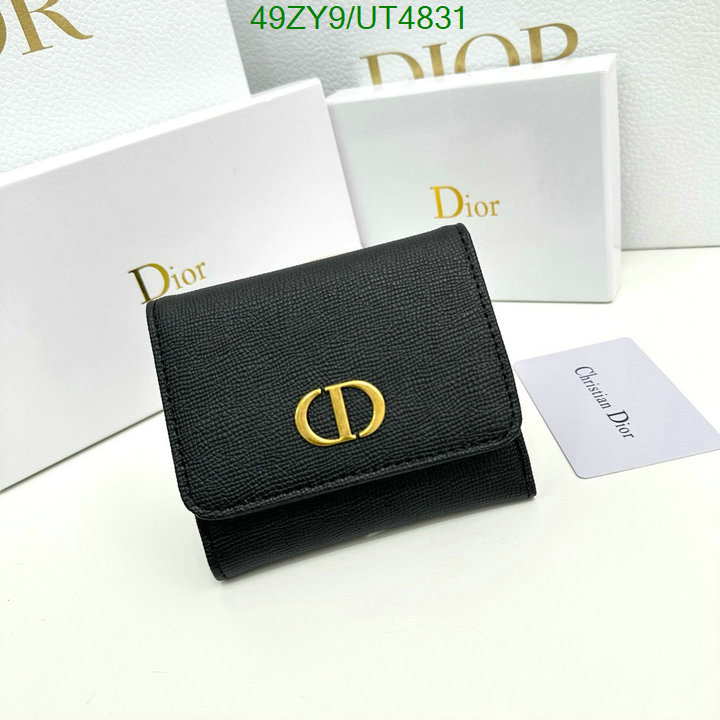 Dior Bag-(4A)-Wallet- Code: UT4831 $: 49USD