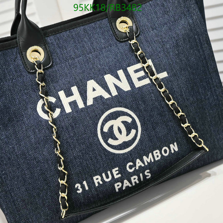 Chanel Bag-(4A)-Deauville Tote- Code: RB3482 $: 95USD