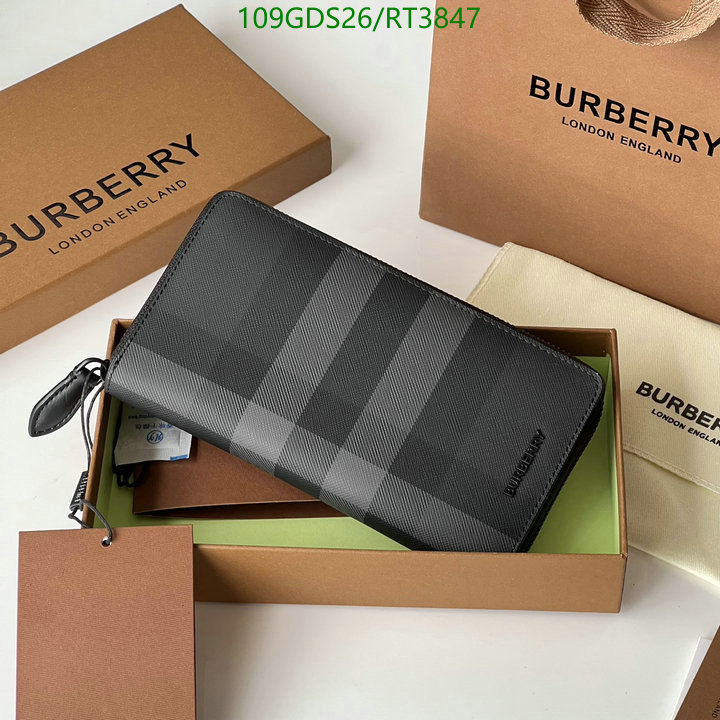 Burberry Bag-(4A)-Wallet- Code: RT3847 $: 109USD