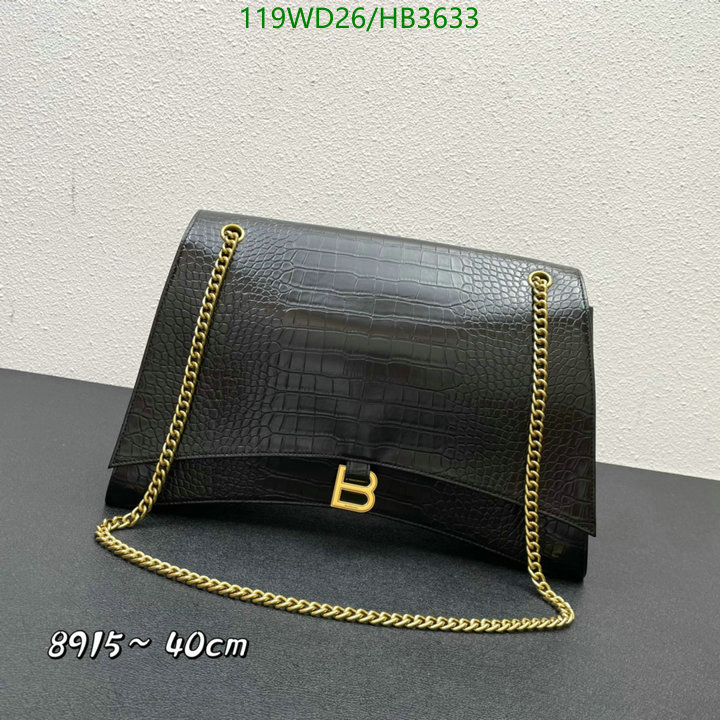 Balenciaga Bag-(4A)-Hourglass- Code: HB3633 $: 119USD