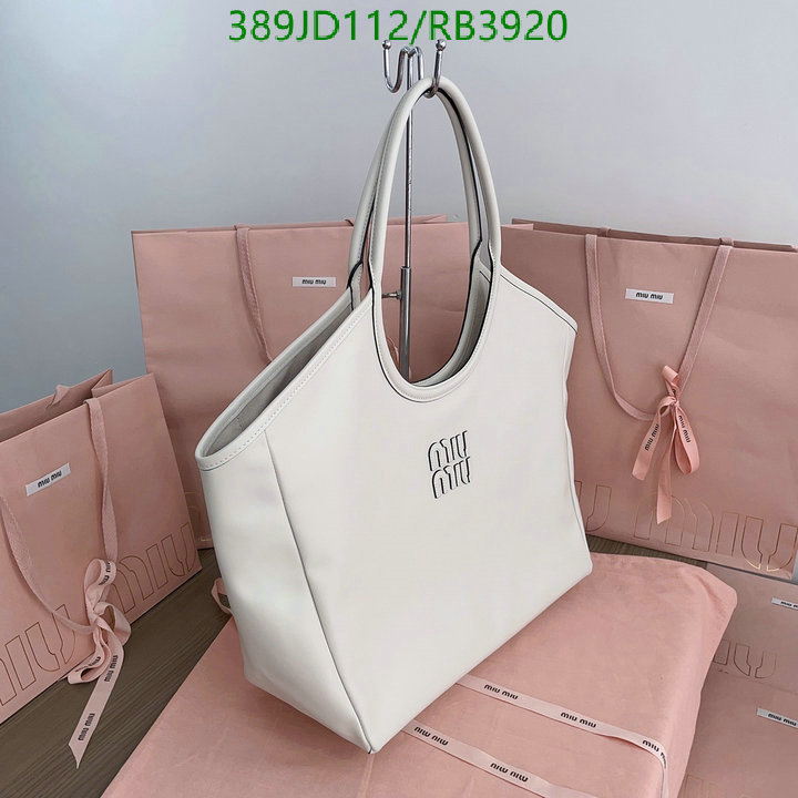 Miu Miu Bag-(Mirror)-Handbag- Code: RB3920 $: 389USD