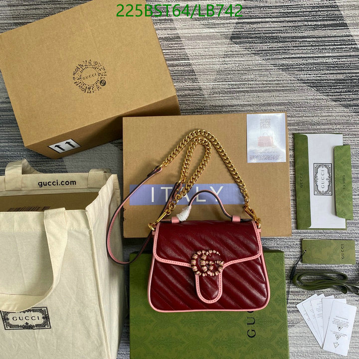 Gucci Bag-(Mirror)-Marmont Code: LB742 $: 225USD