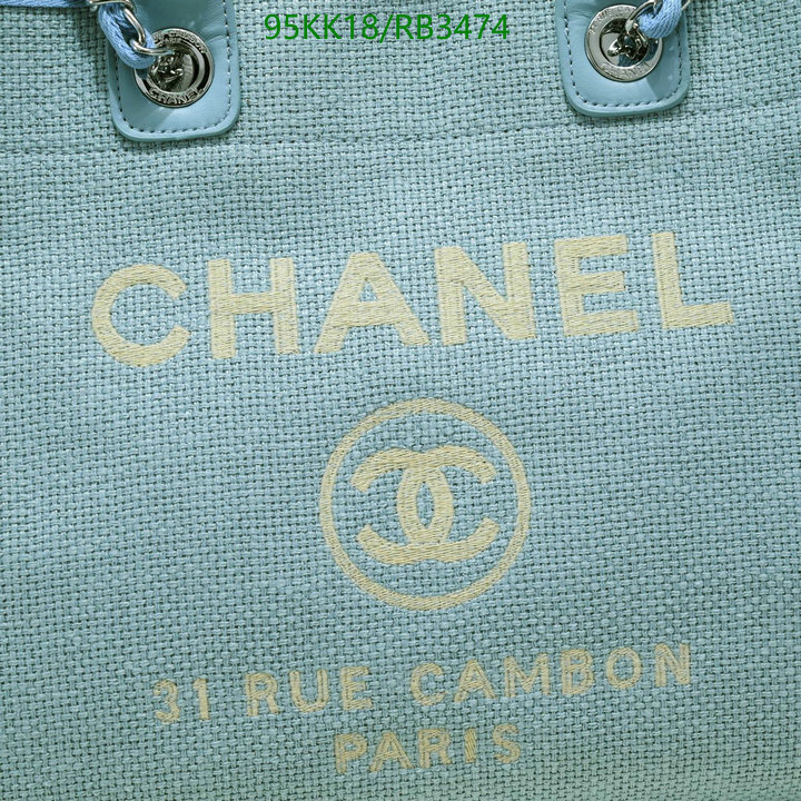 Chanel Bag-(4A)-Deauville Tote- Code: RB3474 $: 95USD