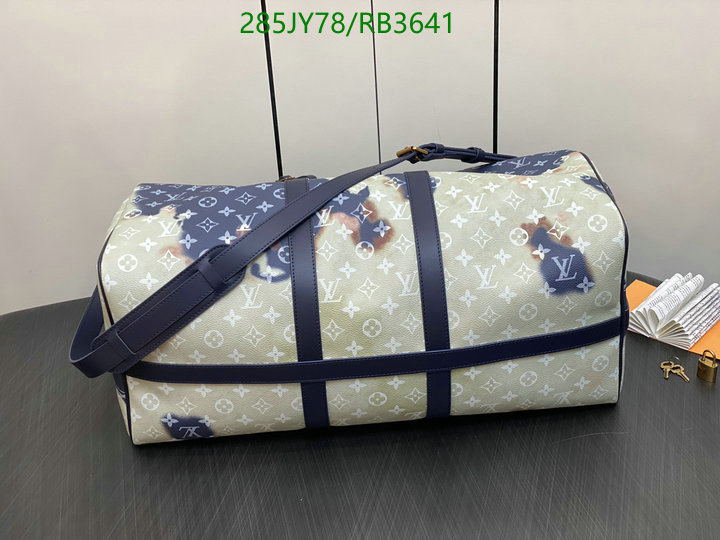 LV Bag-(Mirror)-Keepall BandouliRe 45-50- Code: RB3641 $: 285USD