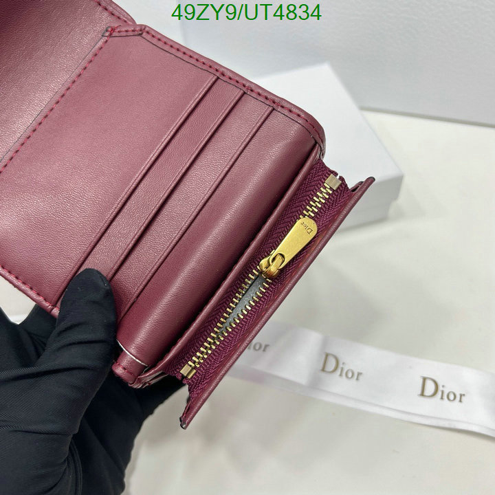 Dior Bag-(4A)-Wallet- Code: UT4834 $: 49USD