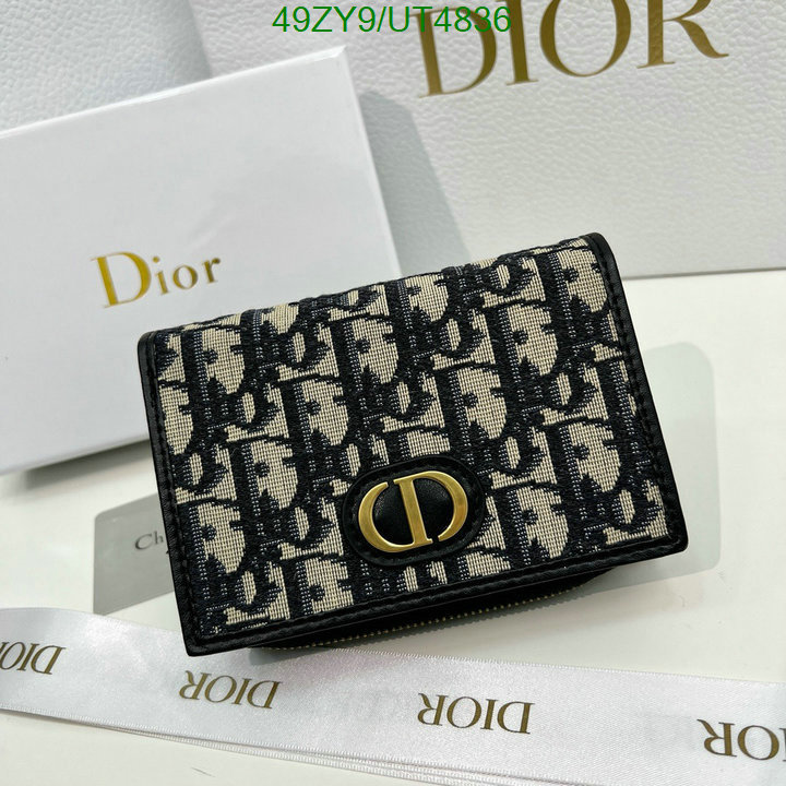 Dior Bag-(4A)-Wallet- Code: UT4836 $: 49USD