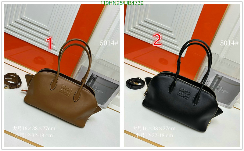 Miu Miu Bag-(4A)-Handbag- Code: UB4739