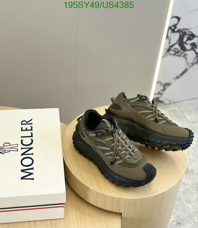 Men shoes-Moncler Code: US4385 $: 195USD