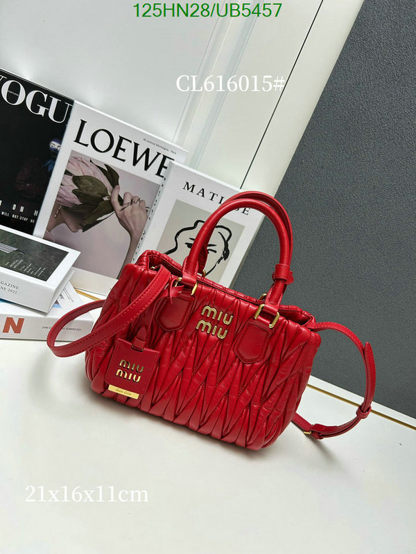 Miu Miu Bag-(4A)-Handbag- Code: UB5457 $: 125USD