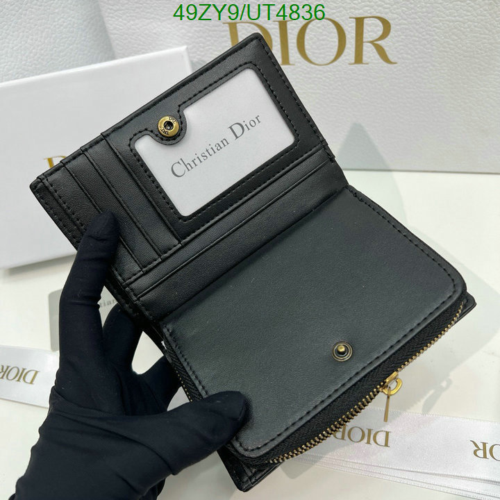 Dior Bag-(4A)-Wallet- Code: UT4836 $: 49USD