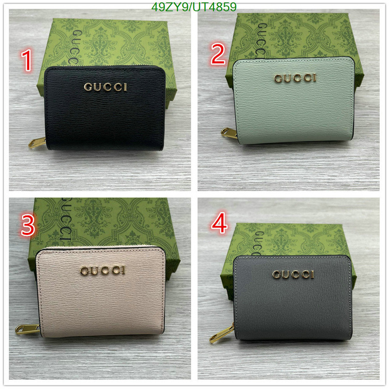 Gucci Bag-(4A)-Wallet- Code: UT4859 $: 49USD