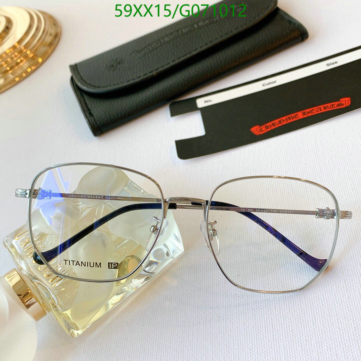 Glasses-Chrome Hearts Code: G071012 $: 59USD