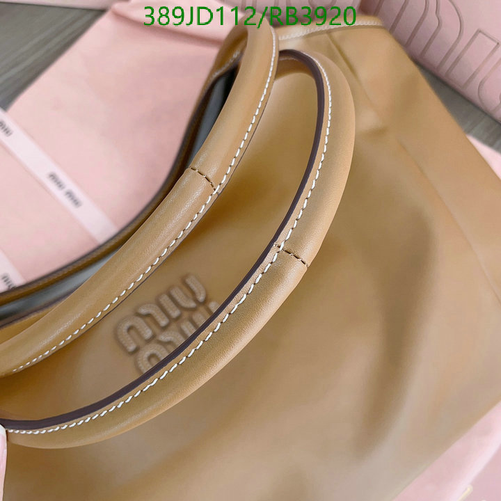 Miu Miu Bag-(Mirror)-Handbag- Code: RB3920 $: 389USD