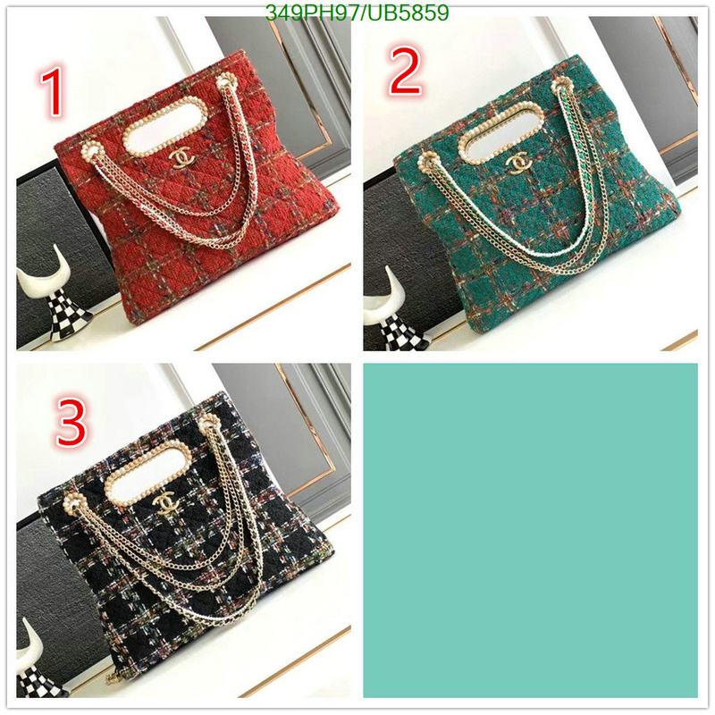 Chanel Bag-(Mirror)-Handbag- Code: UB5859 $: 349USD