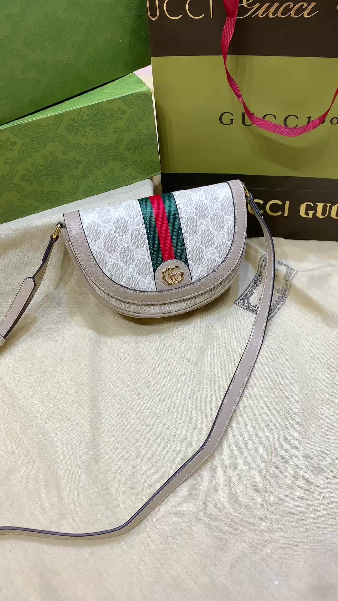 Gucci Bag-(4A)-Diagonal- Code: UB5488 $: 75USD