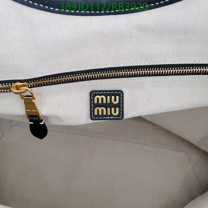 Miu Miu Bag-(Mirror)-Handbag- Code: RB3920 $: 389USD